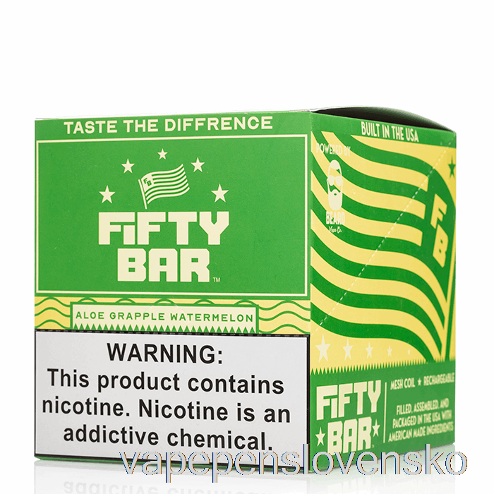 [10-balenie] Fifty Bar 6500 Jednorazovy Vape Slovensko